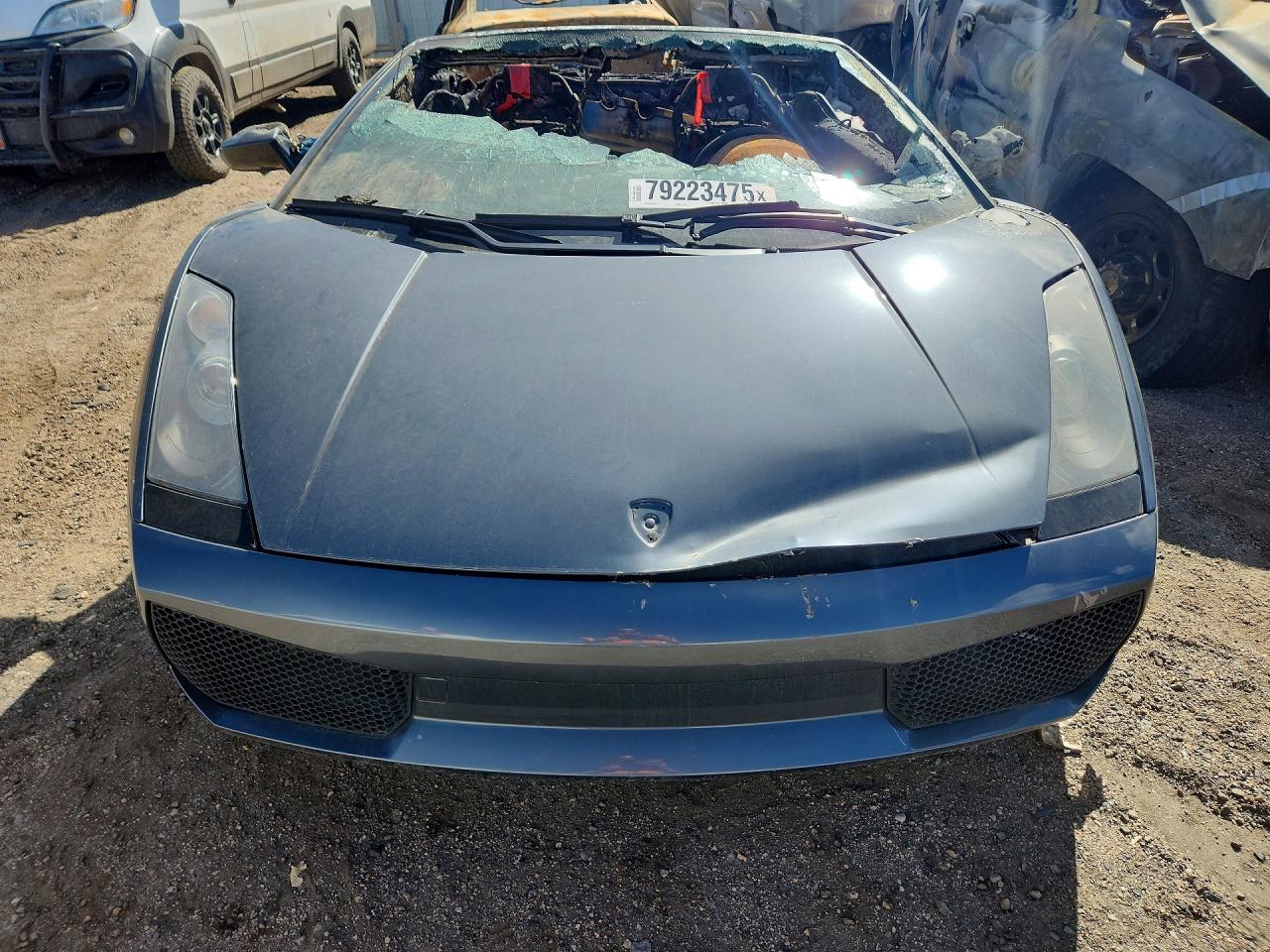 2007 Lamborghini Gallardo Spyder Угольный vin: ZHWGU22T37LA04553