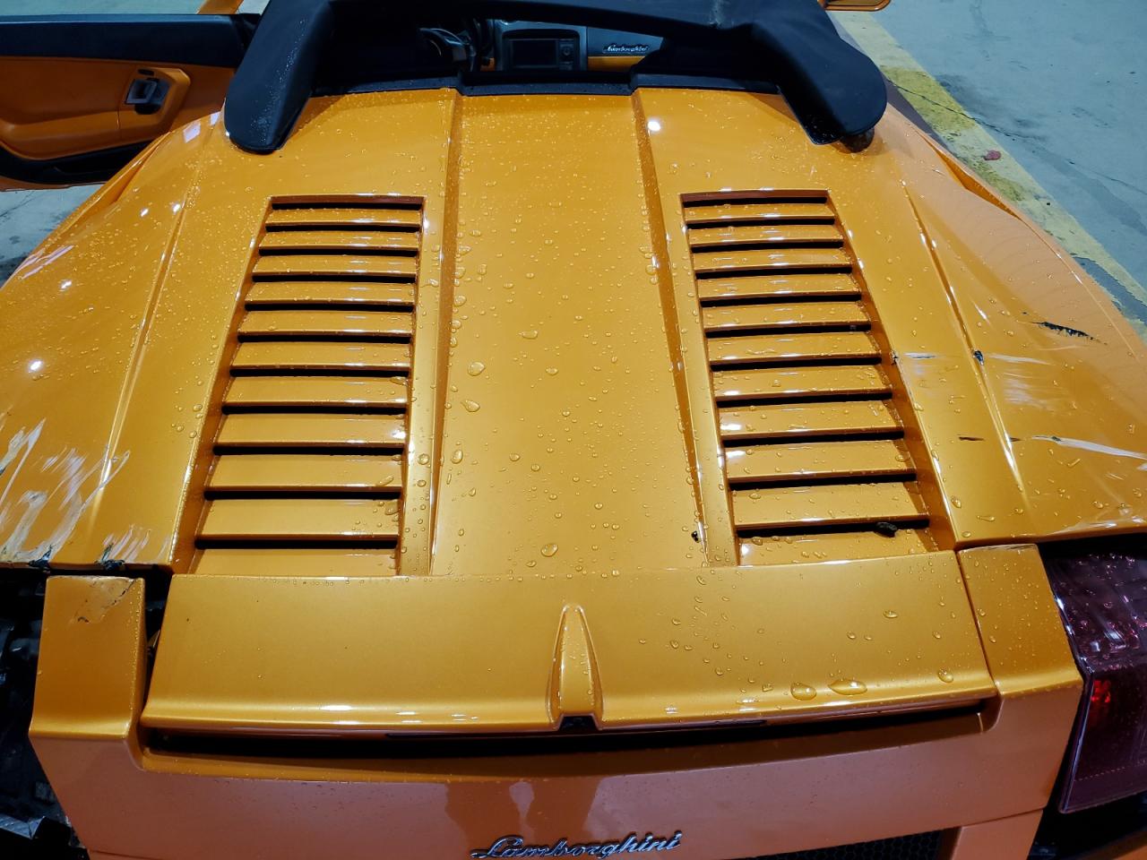 2007 Lamborghini Gallardo Spyder Оранжевый vin: ZHWGU22T47LA05436