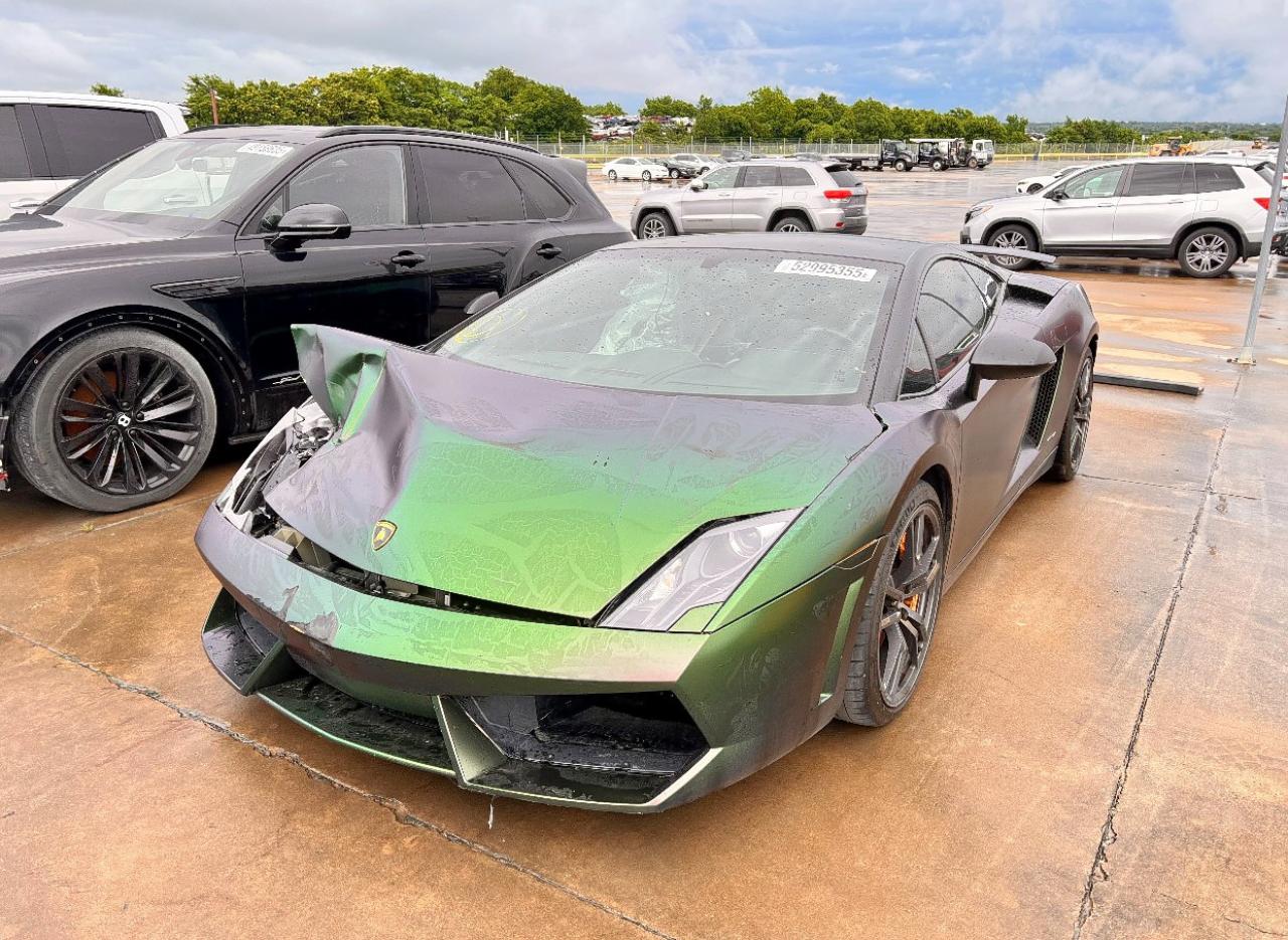 2012 Lamborghini Gallardo    Черный vin: ZHWGU5BZXCLA12004