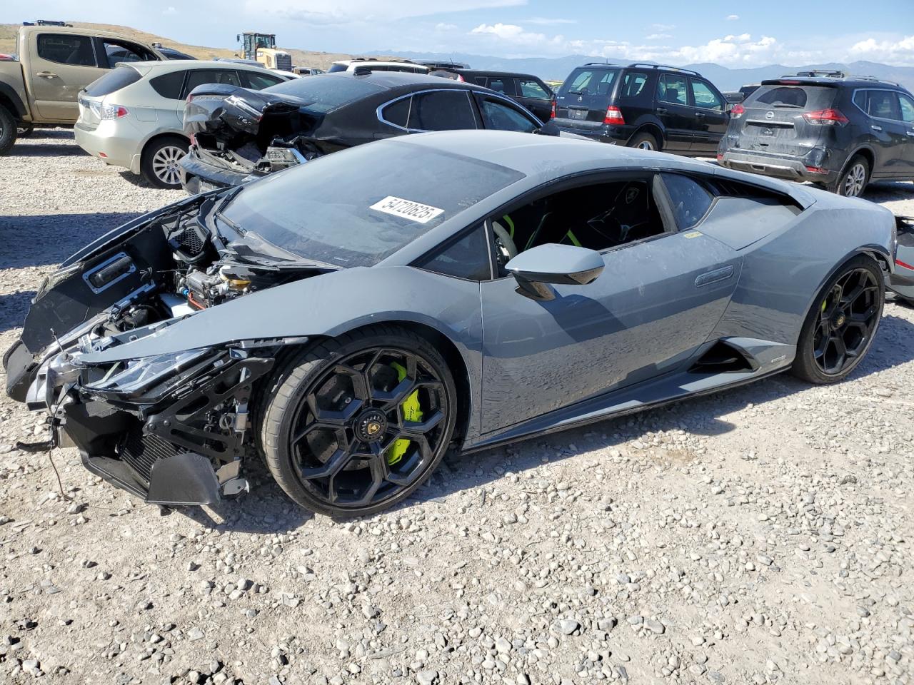2023 Lamborghini Huracan Tecnica   Серый vin: ZHWUB6ZF0PLA22993