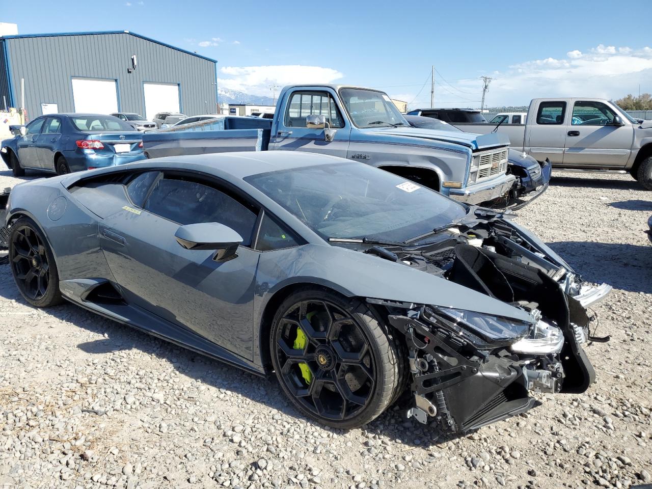 2023 Lamborghini Huracan Tecnica   Gray vin: ZHWUB6ZF0PLA22993