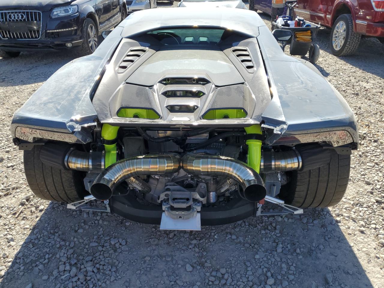 2023 Lamborghini Huracan Tecnica   Gray vin: ZHWUB6ZF0PLA22993