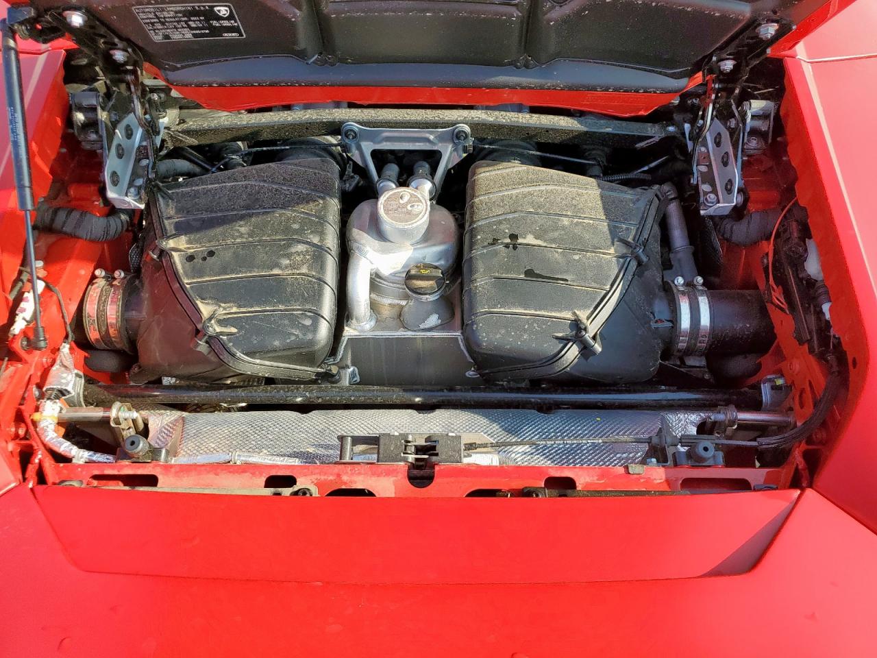 2023 Lamborghini Huracan Evo   Красный vin: ZHWUT5ZF9PLA21574