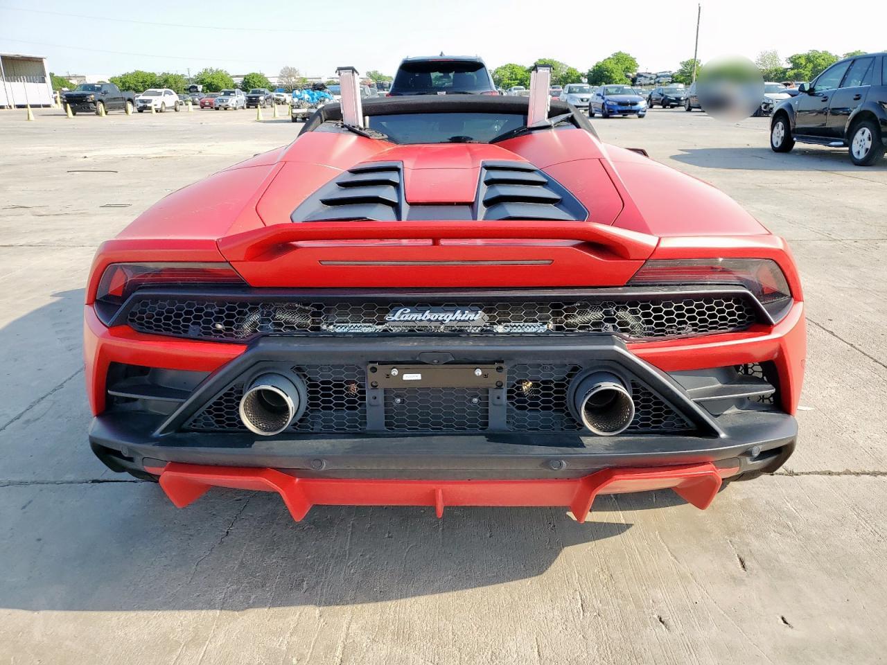 2023 Lamborghini Huracan Evo   Красный vin: ZHWUT5ZF9PLA21574