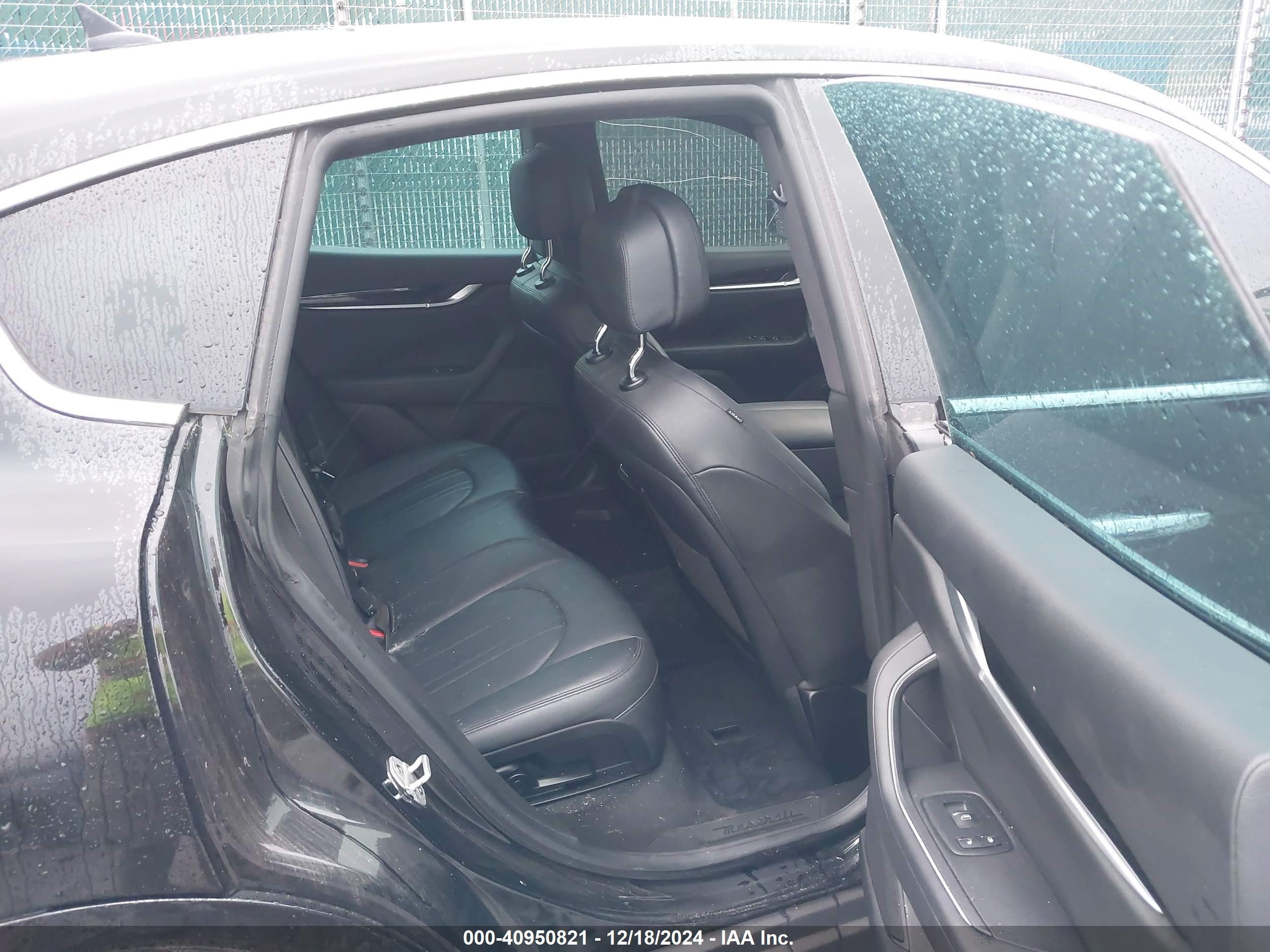 2019 Maserati Levante   Black vin: ZN661XUA2KX308301