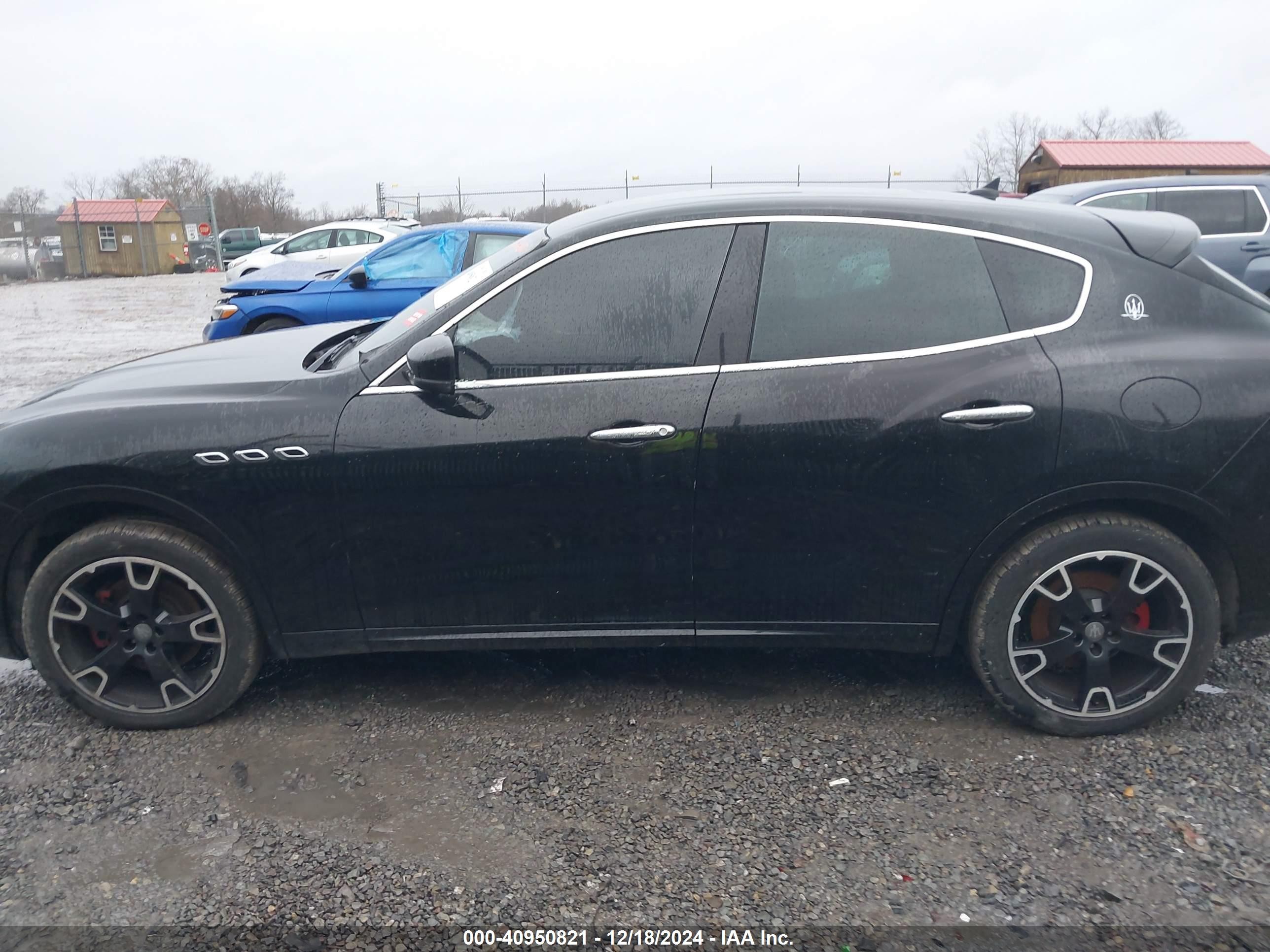 2019 Maserati Levante   Black vin: ZN661XUA2KX308301