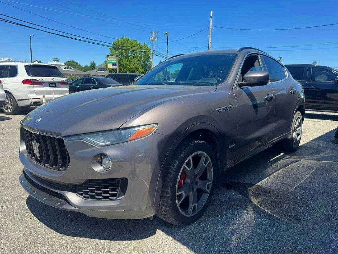 2018 Maserati Levante S Sport Gray vin: ZN661YUS3JX269795