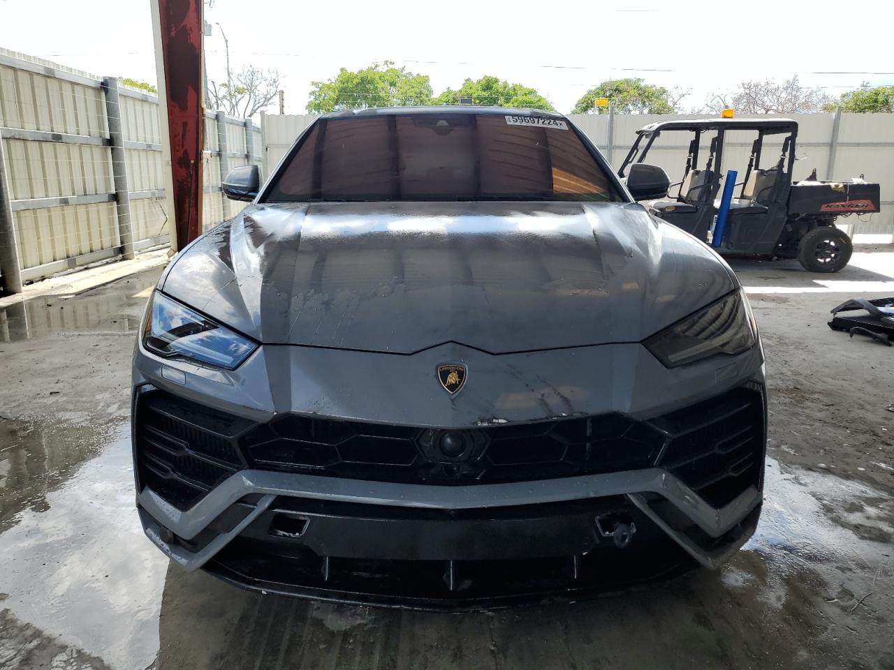 2020 Lamborghini Urus  Gray vin: ZPBUA1ZL1LLA07374