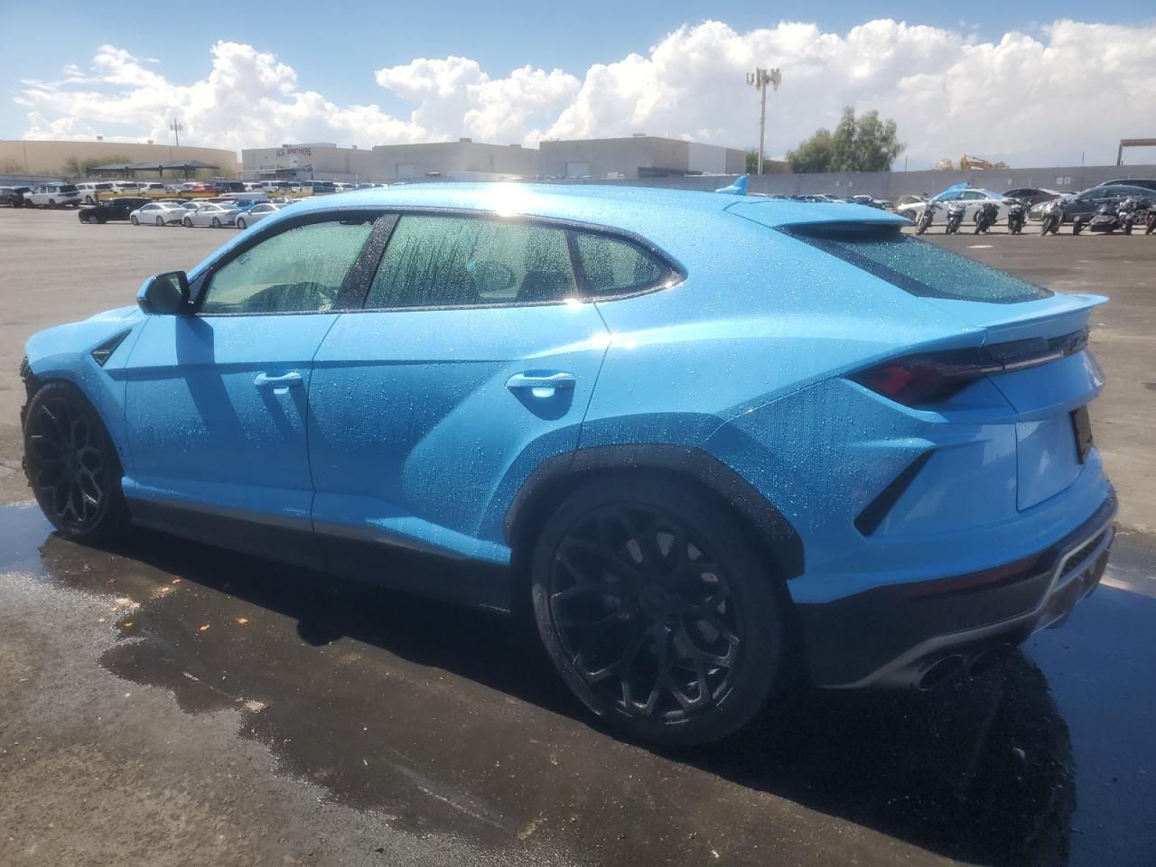2022 Lamborghini Urus Blue vin: ZPBUA1ZL7NLA19211