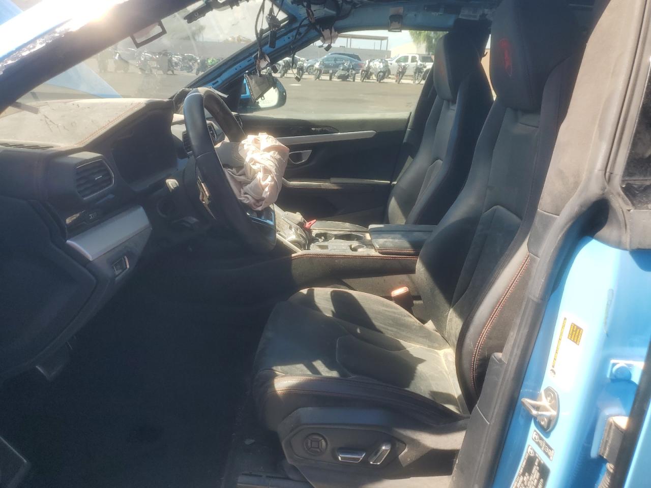 2022 Lamborghini Urus Blue vin: ZPBUA1ZL7NLA19211