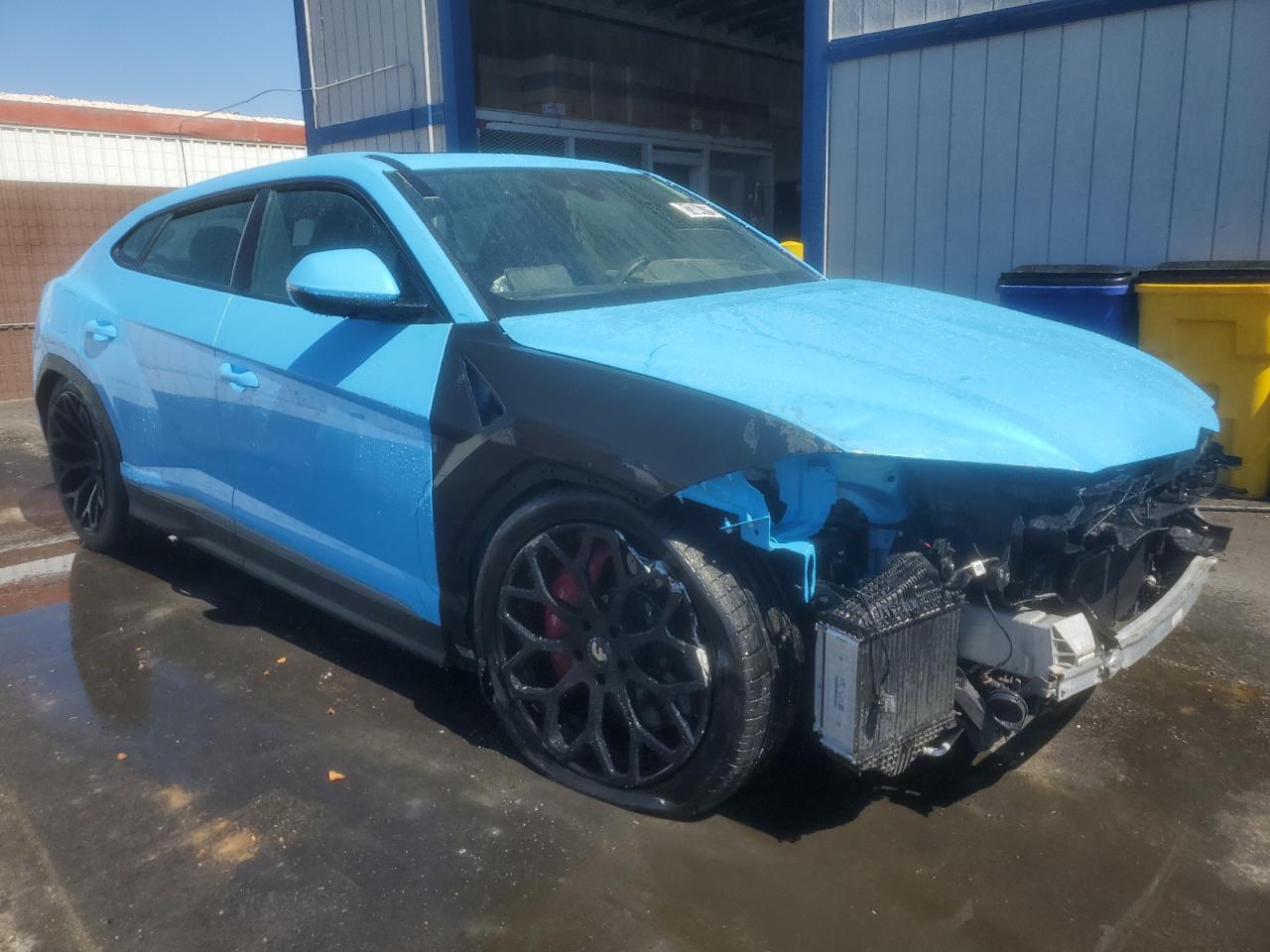 2022 Lamborghini Urus Blue vin: ZPBUA1ZL7NLA19211