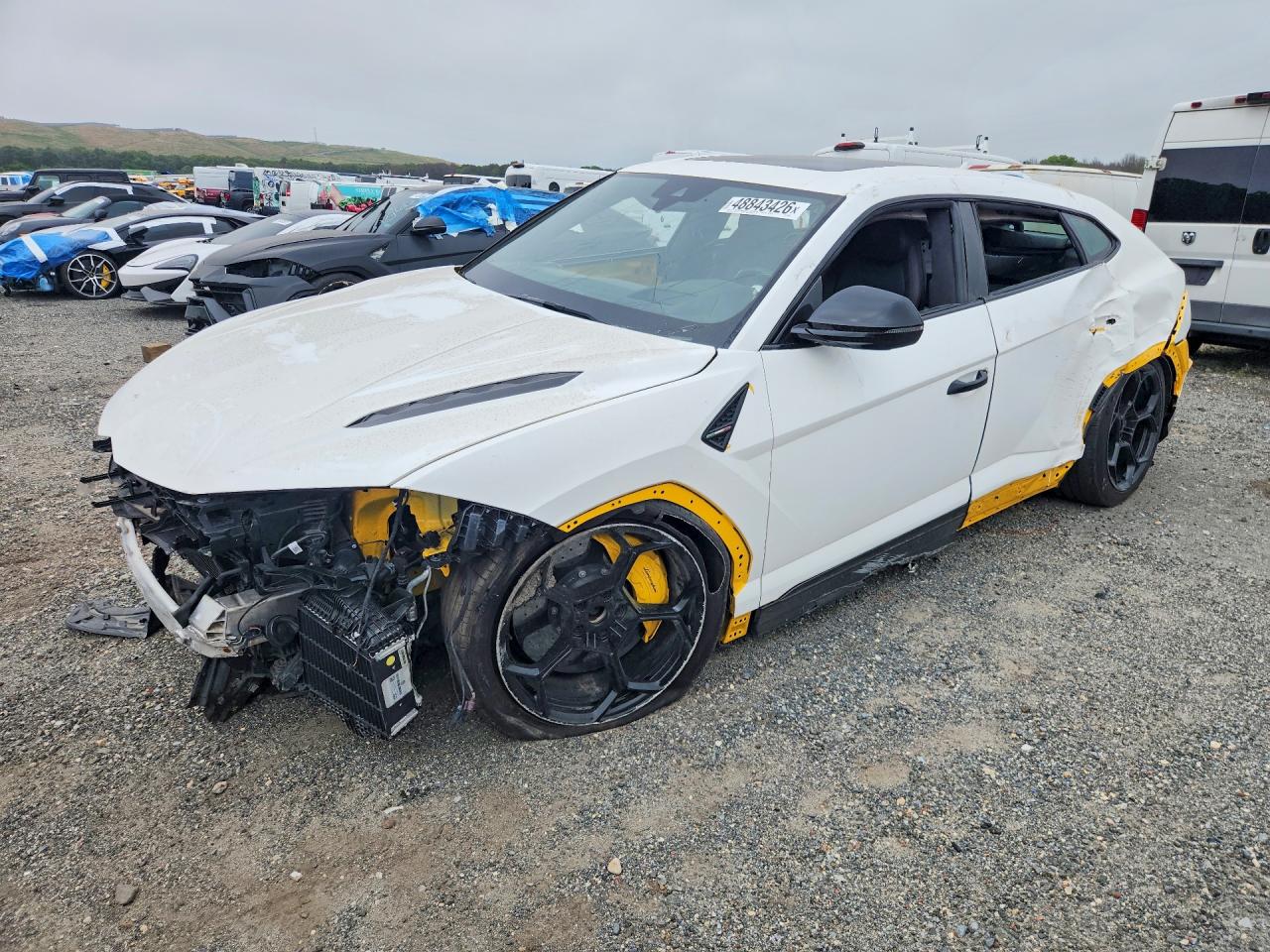 2024 Lamborghini Urus Performante Белый vin: ZPBUC3ZL4RLA35636