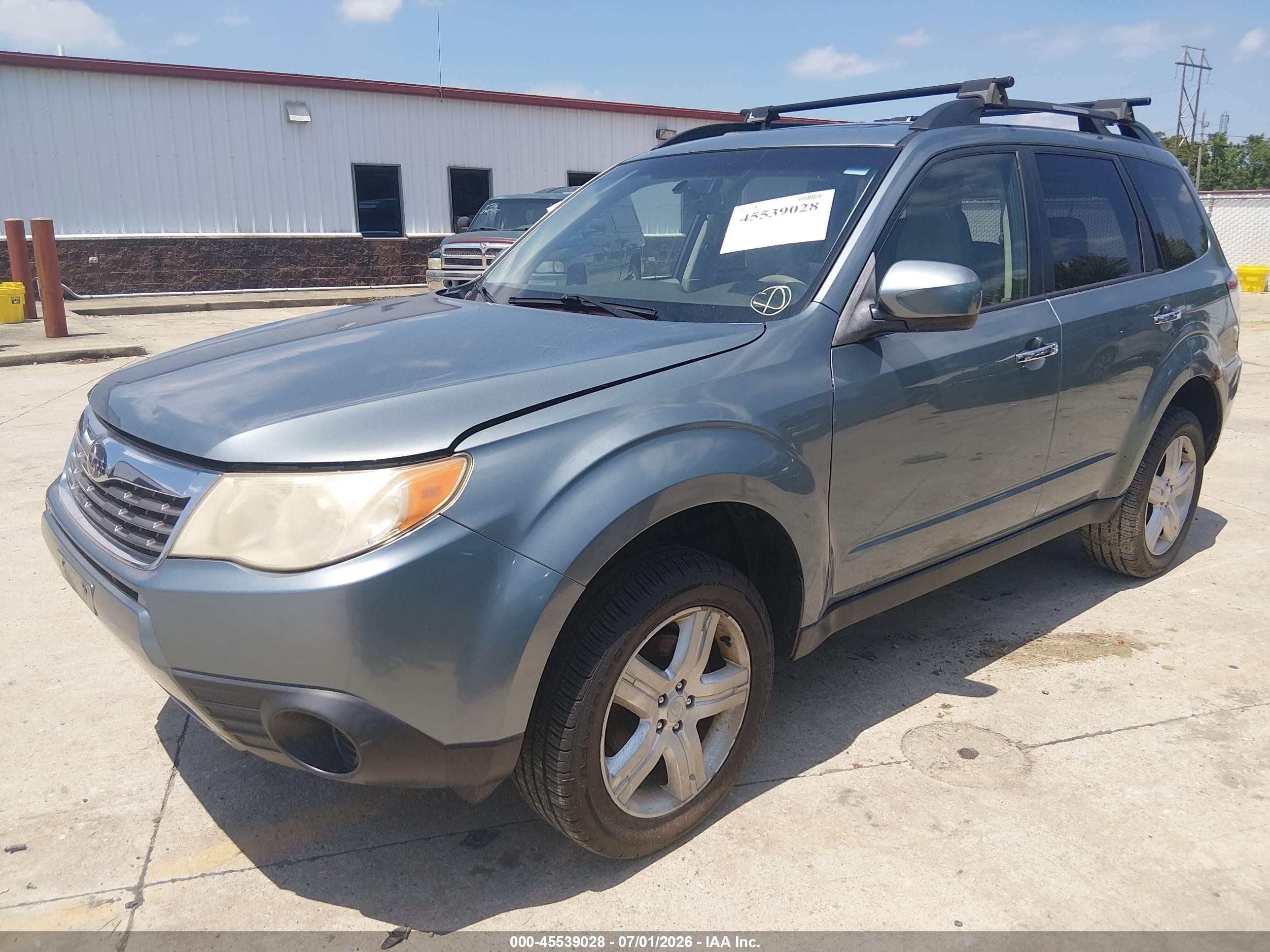2010 Subaru Forester 2.5x Premium Green vin: jf2sh6cc7ah751174