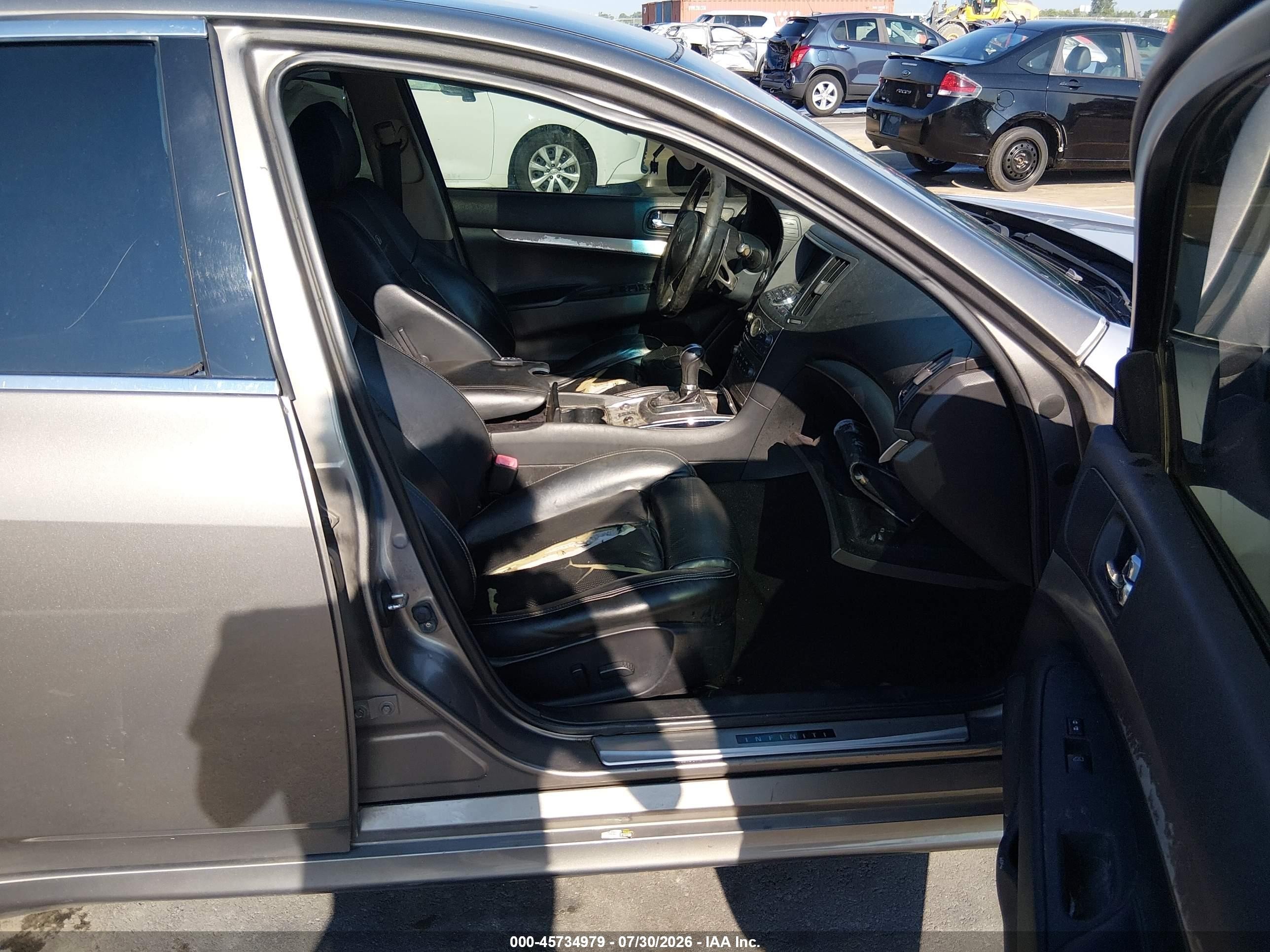 2012 Infiniti G37x   Gold vin: jn1cv6ar3cm679809