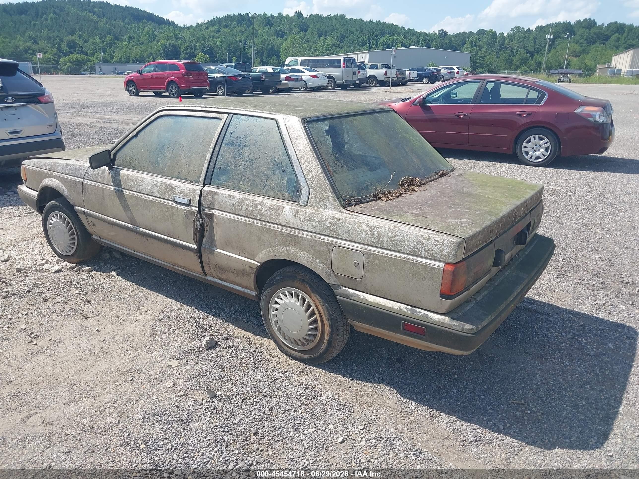 1990 Nissan Sentra   Champagne vin: jn1gb22b2lu513947