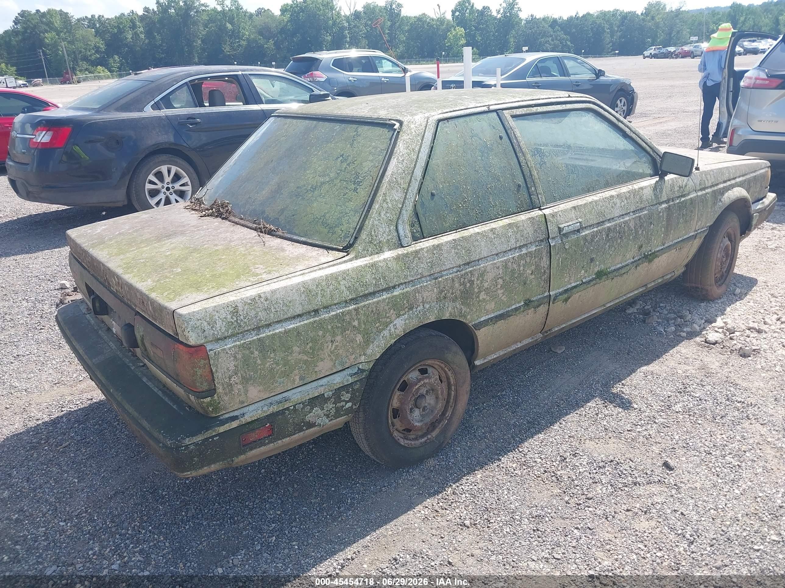 1990 Nissan Sentra   Champagne vin: jn1gb22b2lu513947