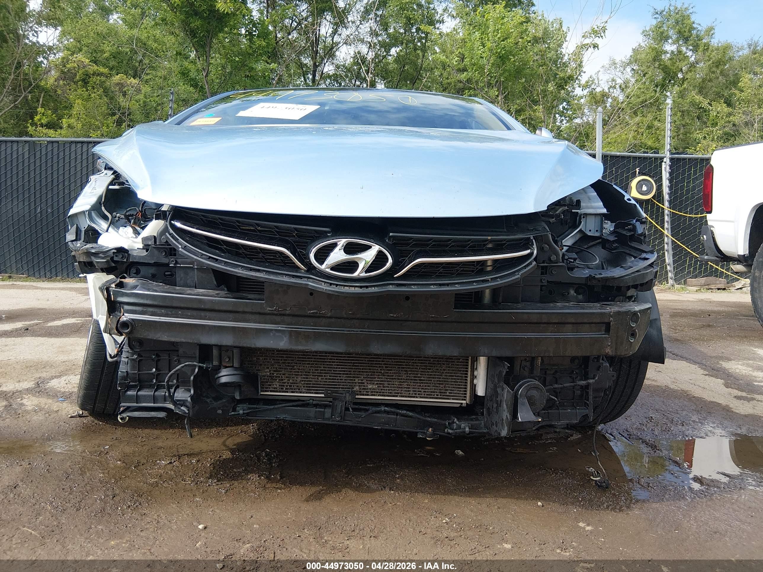 2012 Hyundai Elantra Limited (ulsan Plant) Light Blue vin: kmhdh4ae8cu322311