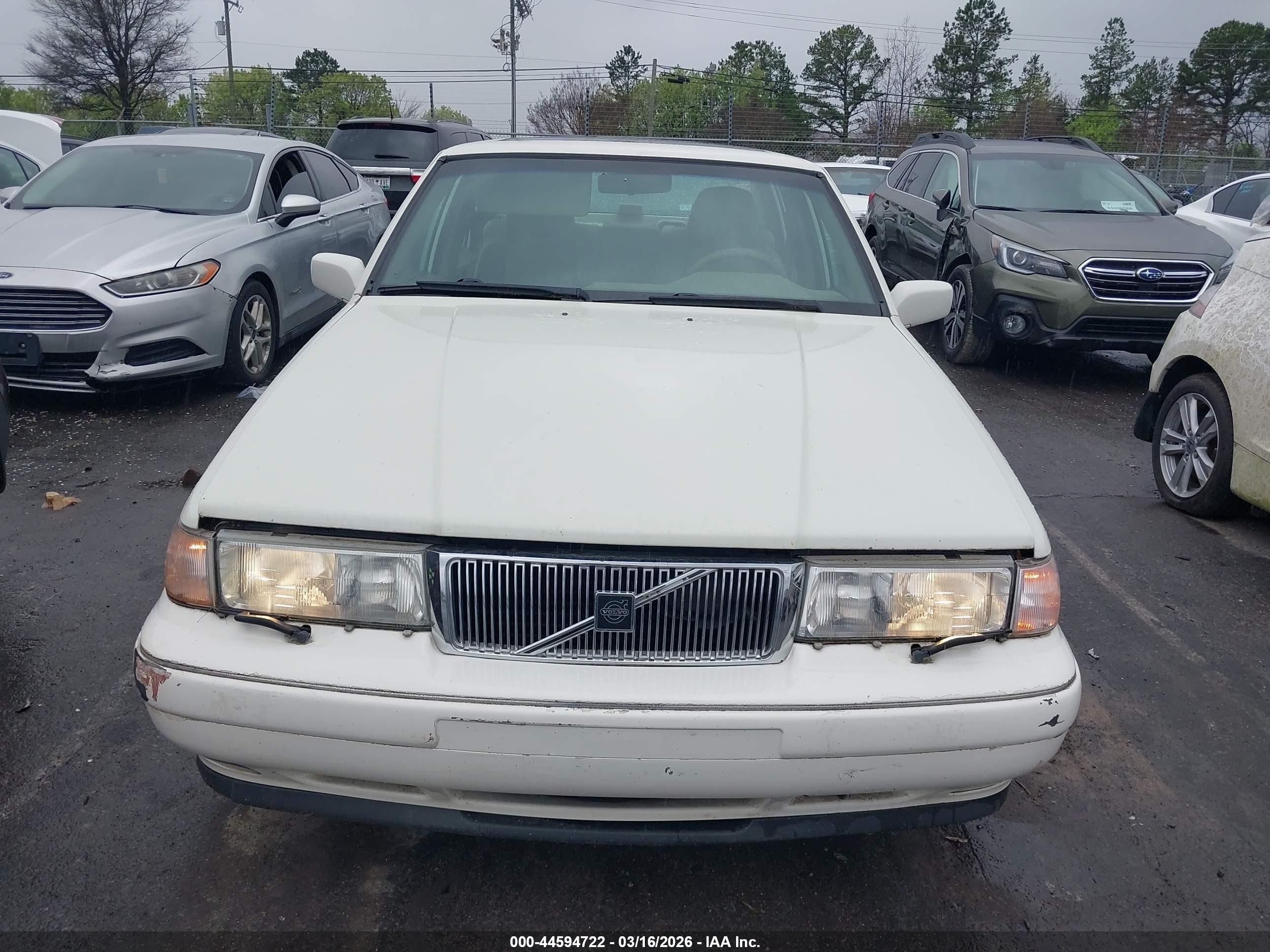 1997 Volvo 960   Белый vin: yv1ks9603v1110308